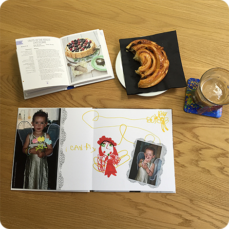 livre photo souvenirs et famille